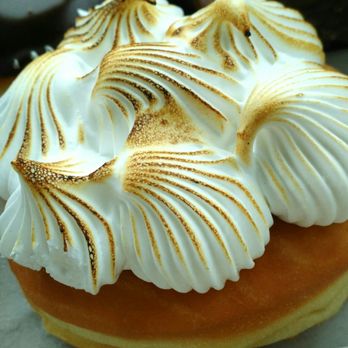 Sanremo Bakery - Beautiful lemon meringue (marshmallow type) donut. - Bakeries Near Me - Etobicoke, Ontario