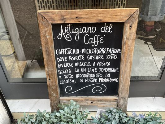 Menu photo 3 L'Artigiano del Caffè Rome, RM Menu photo 3 L'Artigiano del Caffè Rome, RM