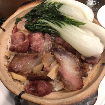 Gan Bei - Pork belly chinese sausage clay pot - Comfort Food Near Me - Seattle, Washington Gan Bei - Pork belly chinese sausage clay pot - Comfort Food Near Me - Seattle, Washington