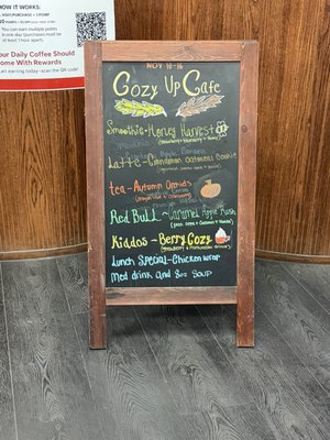 Menu photo 1 Undergrounds Coffee Hobbs, NM