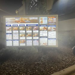 Culver's - Drive thru menu