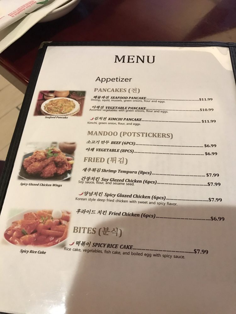 They have so many different kind of soup so many different Authentic