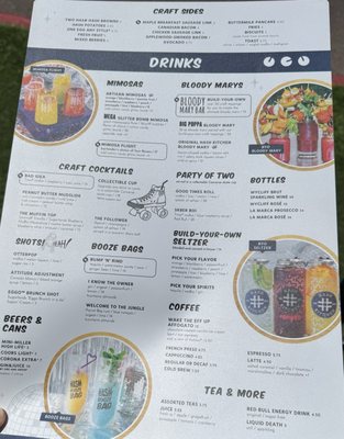 Menu photo 2 Hash Kitchen Scottsdale, AZ