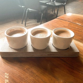 Chocolate Holler - Espresso flight! - Chocolatiers & Shops Near Me - Lexington, Kentucky