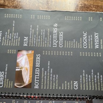 Castle Arms - Menu 3 - Pubs Near Me - Edinburgh, EDH