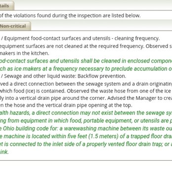 Royal Buffet & Grill - 11/07/17 health department inspection report - Buffets Near Me - Akron, Ohio Royal Buffet & Grill - 11/07/17 health department inspection report - Buffets Near Me - Akron, Ohio