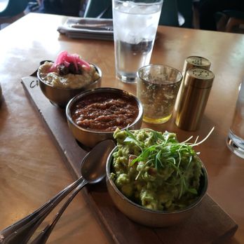 Chico Malo - Hominy, salsa l, and guacamole dips with chips!!! - Mexican Near Me - Phoenix, Arizona Chico Malo - Hominy, salsa l, and guacamole dips with chips!!! - Mexican Near Me - Phoenix, Arizona