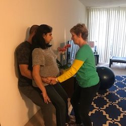 Doula Mellie - Abdominal lift.