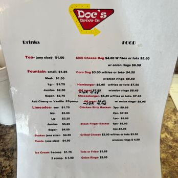 Doc’s Drive-In - Ice Cream & Frozen Yogurt Near Me