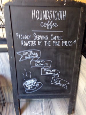 Menu photo 6 Houndstooth Coffee Austin, TX