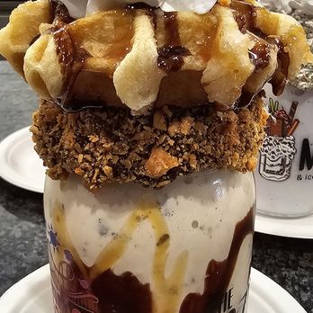 The Crazy Mason Milkshake Bar - Butter My Waffle - Desserts Near Me - Kissimmee, Florida
