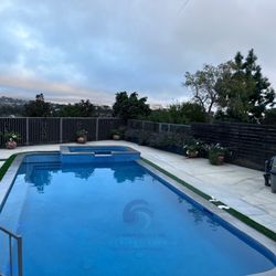 Tide Wave Pools - Pool remodel. New tile, coping and plaster.