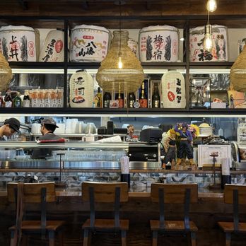 Domo Izakaya - Cool little sushi bar area! They have a covered space outside that is pet friendly! - Sushi Bars Near Me - Destin, Florida Domo Izakaya - Cool little sushi bar area! They have a covered space outside that is pet friendly! - Sushi Bars Near Me - Destin, Florida