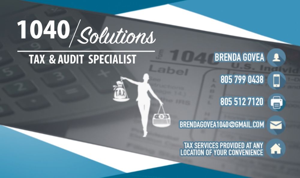 1040 SOLUTIONS Updated May 2024 Port Hueneme, California Tax