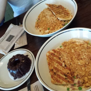 Corner Bakery Cafe - Chicken Carbonara + chocolate bundt cake - Sandwiches Near Me - Huntington Beach, California Corner Bakery Cafe - Chicken Carbonara + chocolate bundt cake - Sandwiches Near Me - Huntington Beach, California