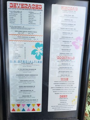 Menu photo 1 Kona Craft Cafe Carlsbad, CA