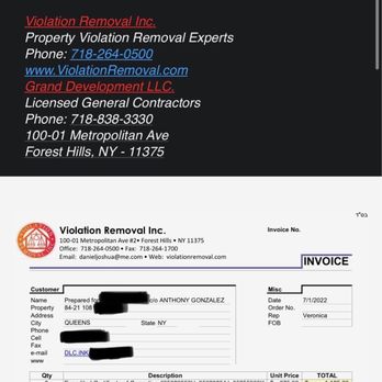 Violation Removal - Property Management Near Me - Forest Hills, New York
