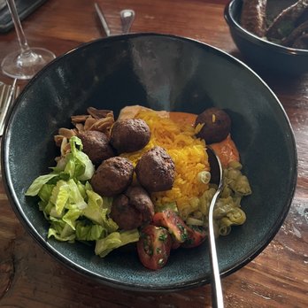 Amada - Saffron rice bowl with lamb meatballs - Tapas Bars Near Me - Philadelphia, Pennsylvania