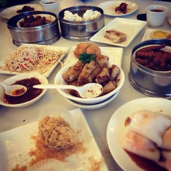 Capital Seafood - The spread - come with a big group and order a bit of everything! - Dim Sum Near Me - Arcadia, California