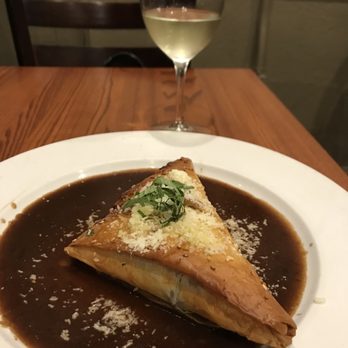 Asena Restaurant - Alameda Restaurant Week menu: Phyllo with ground lamb - Mediterranean Near Me - Alameda, California