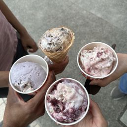 Hazelnut Cookies and Cream
