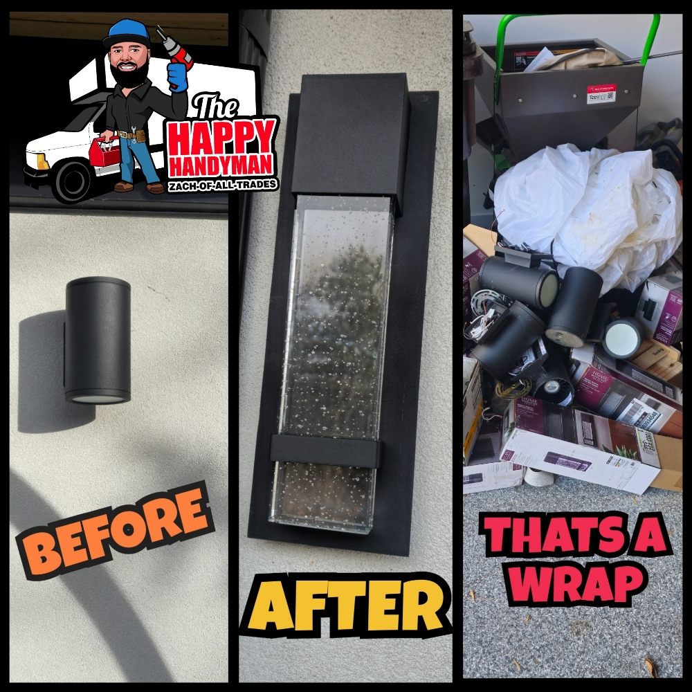 Slide of Happy Handyman Zach of all trades