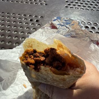 Rivas Mexican Grill - Burnt pastor meat in burrito disgusting - Fast Food Near Me - Sparks, Nevada