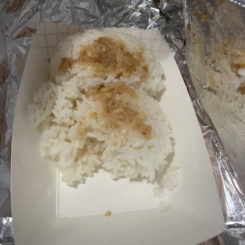 Giovanni’s Shrimp - Extra side garlic rice with extra sauce...not acceptable - Seafood Near Me - Honolulu, Hawaii Giovanni’s Shrimp - Extra side garlic rice with extra sauce...not acceptable - Seafood Near Me - Honolulu, Hawaii