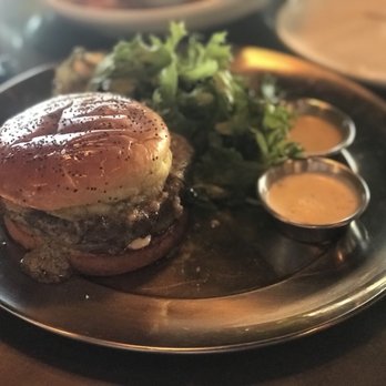 Eureka! - Bone Marrow Burger! Best burger I have ever had - Bars Near Me - Cerritos, California