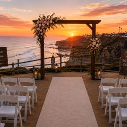 Affordable Party Rentalz & Services - Wedding arch/ flowers/ chairs/ runner