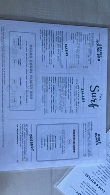 Menu photo 2 The Surf Block Island New Shoreham, RI