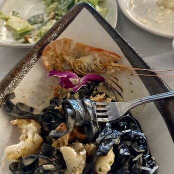 Sabor & Sazon - Squid ink pasta - Italian Near Me - Paso Robles, California Sabor & Sazon - Squid ink pasta - Italian Near Me - Paso Robles, California