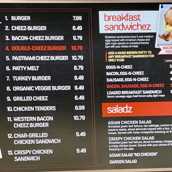 Bunz Burger - Menu p.1 (October 2022) - Hot Dogs Near Me - Huntington Beach, California