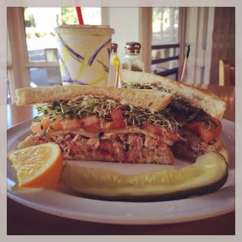 Orange Inn - Lagoona Toona and an iced mocha. - Breakfast & Brunch Near Me - Laguna Beach, California