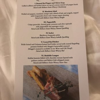 Edgar's - Amazing menu and a wonderful 6 course Food and Wine pairing dinner experience. Great Chef and great food and wine pairing specialist! - American Near Me - Geneva, New York Edgar's - Amazing menu and a wonderful 6 course Food and Wine pairing dinner experience. Great Chef and great food and wine pairing specialist! - American Near Me - Geneva, New York