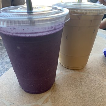 Mud Creek Coffee - Blueberry smoothie and iced latte - Coffee & Tea Near Me - Stockbridge, Wisconsin Mud Creek Coffee - Blueberry smoothie and iced latte - Coffee & Tea Near Me - Stockbridge, Wisconsin