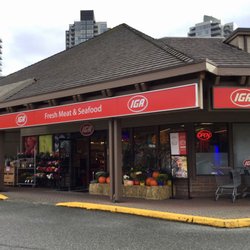 Heritage Mountain Shopping Centre - IGA supermarket - storefront view.