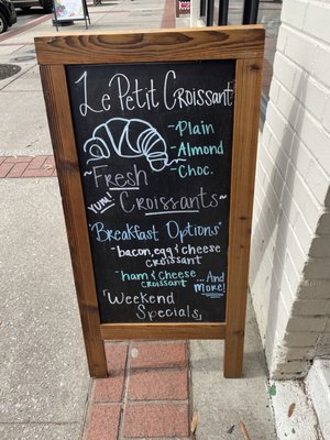 Menu photo 1 Le Petit Croissant Greenville, SC