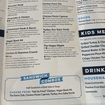 Mendocino Farms - Menu - Sandwiches Near Me - San Ramon, California Mendocino Farms - Menu - Sandwiches Near Me - San Ramon, California