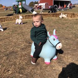 Van Buren Acres - I think he's having fun...