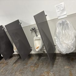 Get Fit 24/7 - Flooded urinal stations disgusting