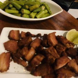Planeta Lúpulo - okra with bacon