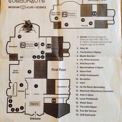 Museum AfterHours: Cocktails & Cosmonauts - 2014 map