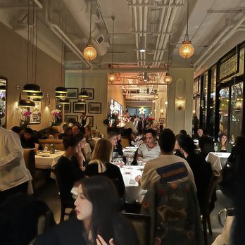 Madeo Ristorante - a crowded dining room - Italian Near Me - West Hollywood, California