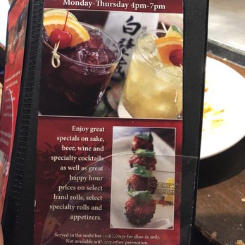 Benihana - Concord - They "forget" to tell you about their happy hour menu lol - Sushi Bars Near Me - Concord, California Benihana - Concord - They "forget" to tell you about their happy hour menu lol - Sushi Bars Near Me - Concord, California