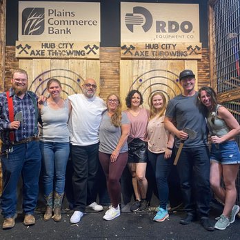 Hub City Axe Throwing - Axe Throwing Near Me - Aberdeen, South Dakota