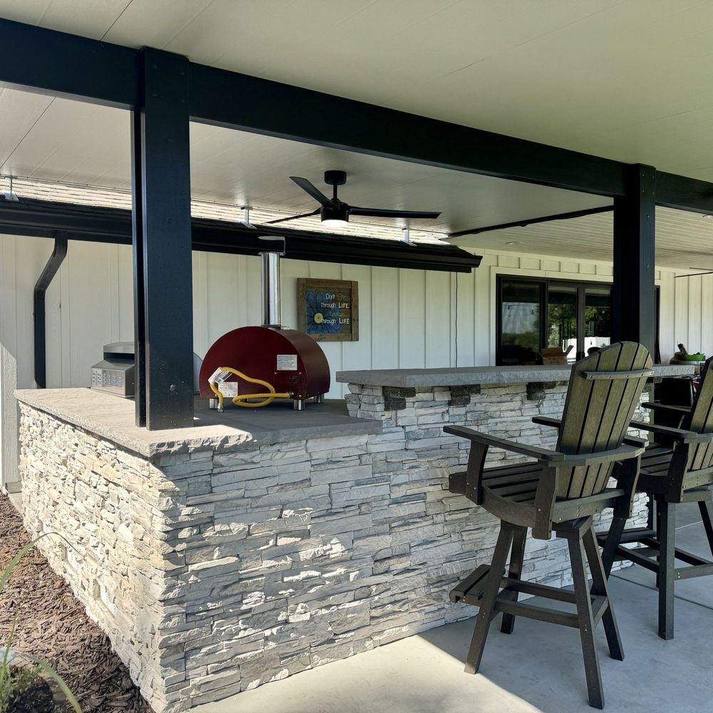 ProPatio by Weber Construction - We are pleased with the custom masonry construction. - General Contractors Near Me
