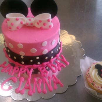 2 Tier Abby Cadabby Cake Frosted In Buttercream Decorations In