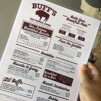 Buff's - Checkout the menu!! - American Near Me - Canyon, Texas