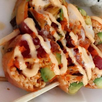 Jazz Sushi Bar - Garden District Roll wrapped in rice paper, no rice. Delivered by Uber Eats. - Sushi Bars Near Me - New Orleans, Louisiana
